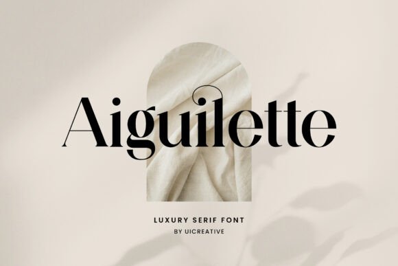 Aiguilette: A Timeless Serif Font for Branding