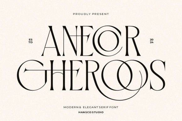 Anecor Gheroos: A Premium Serif Font Review
