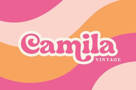 Camila Vintage: A Modern Serif Font for Business