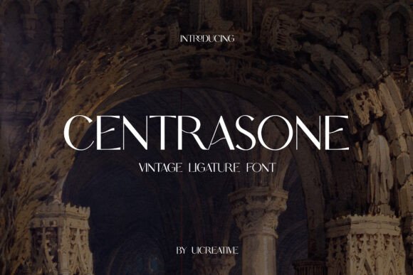 Centrasone: The Elegant Serif Font for Campaigns