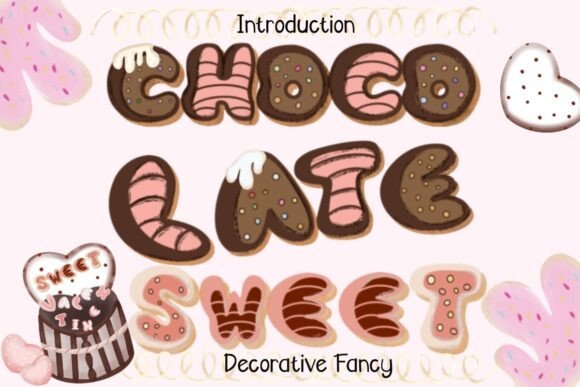 Chocolate Sweet: A Playful Decorative Font for Web Design