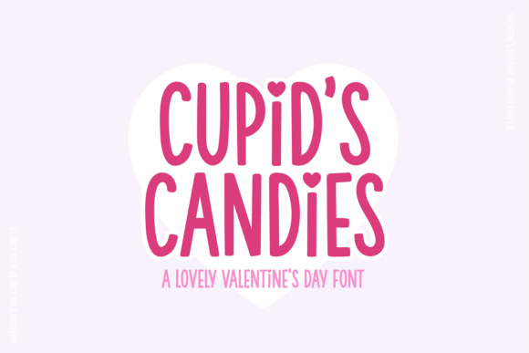 Cupid s Candies: A Script Handwritten Font for Digital Love