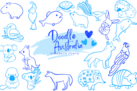 Doodle Australia: A Playful Font for Aussie Branding