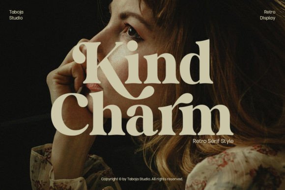 Kind Charm: The Vintage Serif Font for Your Brand