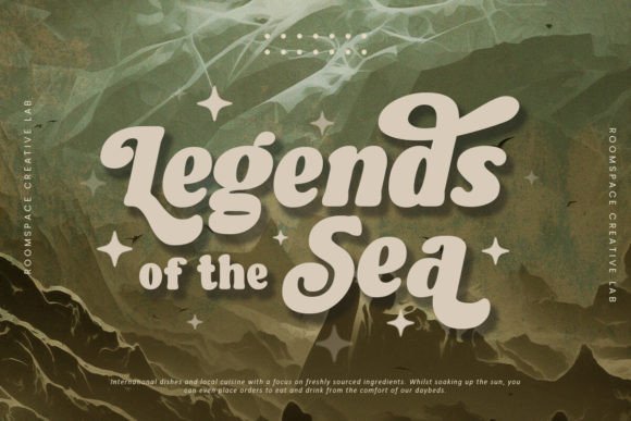 Legends of the Sea: A Vintage Serif Font for Branding