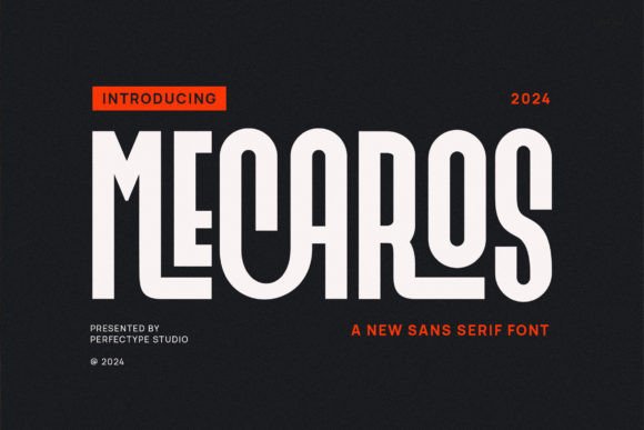 Mecaros: A Balanced Serif Font for Crafters