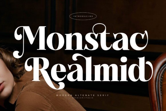 Monstac Realmid: A Modern Serif for Editorial Design