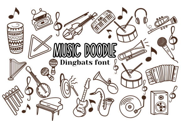 Music Doodle: The Ultimate Musical Dingbats Font Review