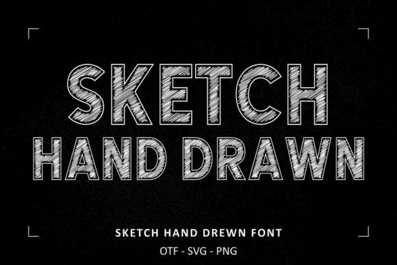 Sketched Hand Drawn: The Artistic Font for Makers