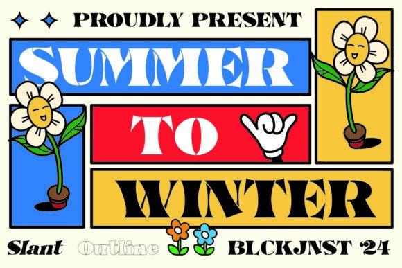 Summer to Winter: A Serif Font for Branding