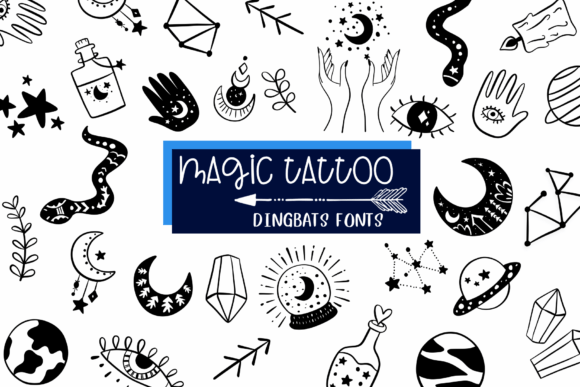 Using Magic Tattoo Font for Creative Web Design