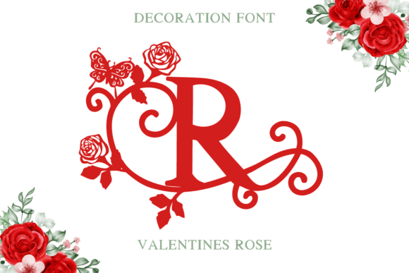 Valentines Rose: A Romantic Decorative Font Review